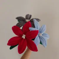 گل دست ساز فانتزی هدیه خاص تولد و ولنتاین