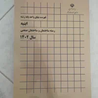 کتاب فهرست بهای ابنیه