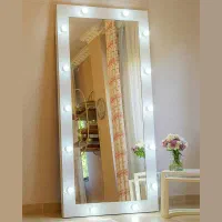 آینه قدی چراغ دار