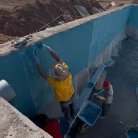 عایق استخر آببندی ابندی نانو چسب رنگ اسپاد