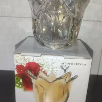 لاله و آویز لوستر برنز