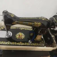 چرخ خیاطی ساده دوز قدیمی متور دار