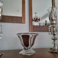 ظروف دکوری طلاکوب پایه از جنس برنز