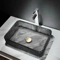 کاسه روشویی کریستال و سرامیکی وارداتی