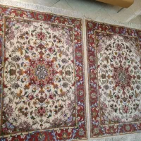 فرش قالیچه دستباف ابریشم تبریز آنتیک