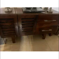 ایینه کنسول چوبی