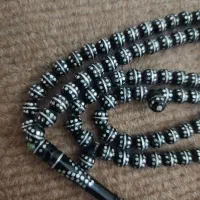 تسبیح یسر حجازی نقره کوب ۱۰۱ عددی ۶۰ ساله