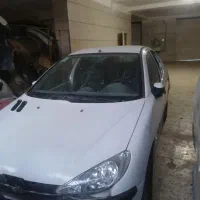 پژو ۲۰۶ مدل ۹۵  v8 تصادفی