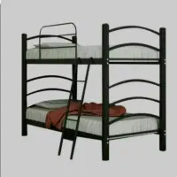 تخت های دوطبقه و میزبان دار ستون فلزی