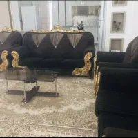 مبل ۷نفره با گل میز