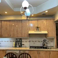 کابینت ماج نما رنگ چوب سالم
