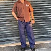 پیراهن باکسی مازراتی برند پوشاک آقای مد