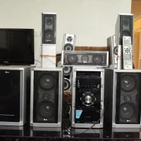سیستم صوتی الجی lg ۶۰۰۰ وات درحد و ساب اکتیو درحد