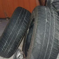 لاستیک و رینگ پیکان وانت . سالم