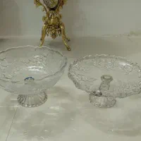 شیرینی خوری با میوه خوری پایه دار ۳۰۰