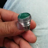 انگشتر دست ساز یشم شمایل