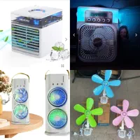 پنکه گیره ای برقی / پنکه مهپاش / مینی کولر ماشین