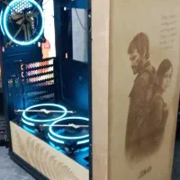 کیس گیمینگ طرح چوب مدل THE LAST OF US