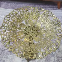 جا میوه ای پایه دار برنز