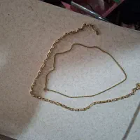 طلا دو عدد زنجیر با یک فاکتور