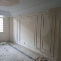 گچکار گچ کاری/ ابزار/ قاب بندی / لکه گیری
