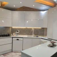 کابینت چـکی هایگلاس پاک چوب کد۵۵