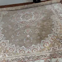 دوعدد فرش ۱۲متری گل برجسته درحدنو