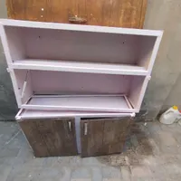 کابینت فلزی درب ام دی اف|آب‌چکان و نظم‌دهنده ظروف|تربت‌حیدریه, آغوی|دیوار
