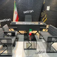 مبلمان اداری مقاوم و شیک کد۱۲
