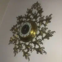 ساعت دیواری برنجی