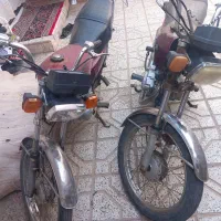 دوعدد متور پلاک قدیم سنددار