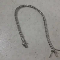 دستبند تنیسی نقره دور نگین