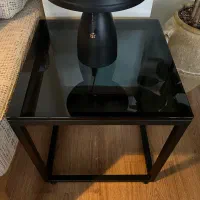خیلی فوری -۲ عدد جلو میزی مشکی با کیفیت نو