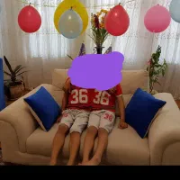 پرده توری همراه با آستر