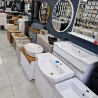 روشویی کابینتی آینه باکس مدل کمپان/تولید ابوطالبی