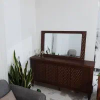جلو مبلی، میز تلویزیون، اینه کنسول