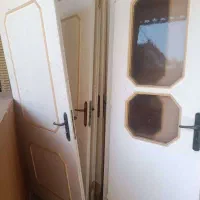 5 درب و 1 درب چهار لنگه چوبی