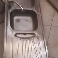 سینک استیل دو لگنه