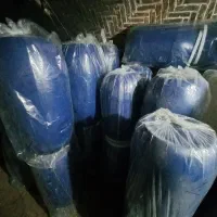 بشکه های نو آبی و سفید کلی و جزئی