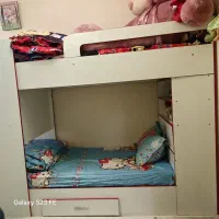 تختخواب جوان ۲ طبقه در حد نو