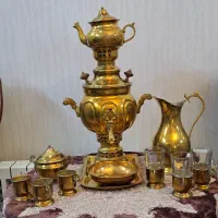 سماور زغالی برنجی