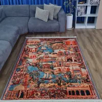 فرشینه وروفرشی کشدار  مخمل شانل