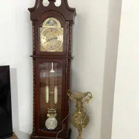 ساعت ایستاده تمام چوب