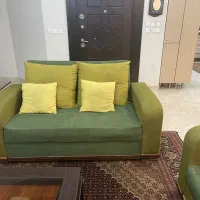 مبل راحتی هفت نفره استقبال ترکیه ای تخت خواب شو