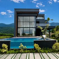 فروش-ویلا-نما-مدرن-تریبلکس-با-اسانسور-شهرکی