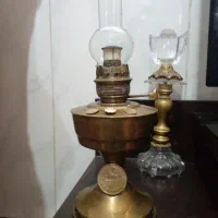 چراغ گردسوز برنجی قدمت ۸۰ ساله
