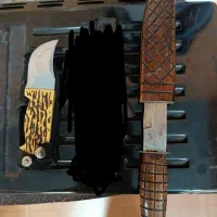 چاقو وساعت اورینت قدیمی معاوضه فقط با انگشتر