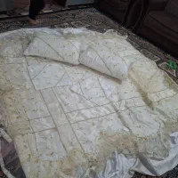 لحاف و دو عدد روبالشی و دوتا کوسن جنس بسیار عالی