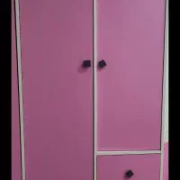 کمدوتخت کودک ونوجوان صورتی|تخت و سرویس خواب|تهران, تهرانپارس جنوبی|دیوار