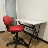 میز نقشه کشی و تحریر بهمراه صندلی چرخدار